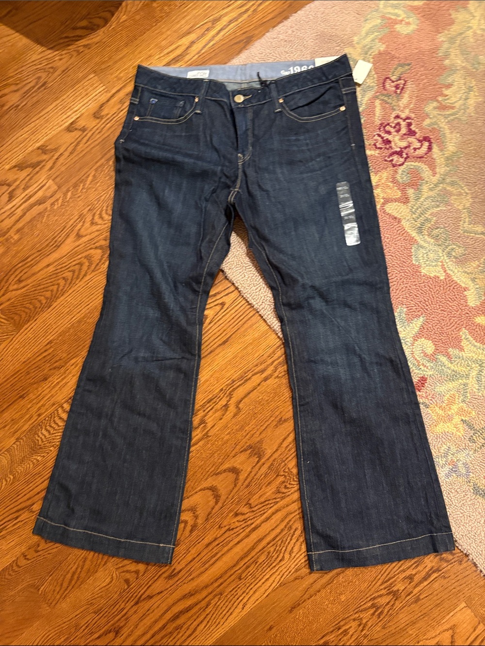 Gap Dark Blue Long and Lean Jeans